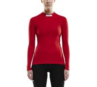 Maglia intima Craft Progress manica lunga rosso brillante donna - L