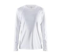 Craft Allenamento Avanzato Essence Manica Lunga, Maglie Donna, Bianco, XS