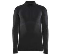 Craft - Intimo termico - Active Intensity Zip M Noir-Asphalt per Uomo - Nero Nero M