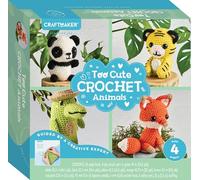 Craft Maker Too Cute Crochet Animals Kit