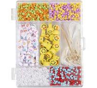 Craft Mix Gioielli, colori arcobaleno, Rainbow mix, 1 confezione