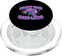 Craft Now Sleep Later for Crafters Y2K Retro anni '90 estetica PopSockets PopGrip per MagSafe