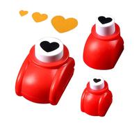 Craft Paper Punch, Heart Shaped Hole, 1.65in Easy Use Scrapbooking Punch with Sturdy Build, Long Lasting Diy Accessory, Tool for Traveling Birthday