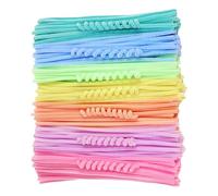 Craft Pipe Cleaners - Plush Ciniglia Art Sticks, Multicolor Flessibile Wires | 300pcs Long Soft Texture Stems with Bendable Shape, Fuzzy Crafting Tools for Classrooms Scrapbooking Gift Wrapping Home