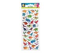 Craft Planet- Adesivi, Colore Assortiti, Dinosaurs, CPT 805214