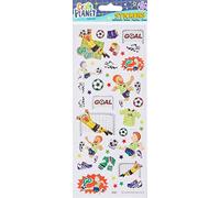 Craft Planet- Adesivi Divertenti-Partita di Calcio, Colore Assortiti, Football Match, CPT 6561058