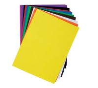 Craft Planet - Confezione da 10 fogli in neoprene Funky Foam, 22,9 x 30,5 cm, spessore 2 mm, colori assortiti