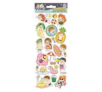 Craft Planet Divertenti adesivi colorati - at the Beach are The Beach are The Ideal Embellishments Supplies per scrapbooking e fare libri, regali e prodotti personalizzati+D9:E10