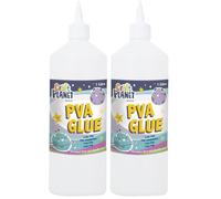 Craft Planet Litro di Adesivo 1 Lavabile PVA (Confezione da 2)