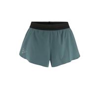 Craft Pro Hypervent Split 2 Pantaloncini Da Corsa Donna - Blu