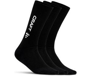 Craft PROGRESS INDOOR 3-PACK SOCK Calze 46/48 Nero