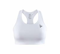 Craft Core Training Bra Classic Reggiseno Sportivo, Bianco, L Donna
