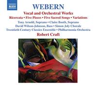 Anton Webern Anton Webern: Vocal and Orchestral Works (CD) Album