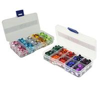 Craft Sensations oltre 1.400 pietre artificiali di pietre preziose per bricolage, colori assortiti in due pratiche scatole