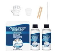 Craft - Set di resine epossidiche ultra trasparenti, con rivestimento a specchio, durevole Hard Curing Liquid, Easy Mix Pour Application Tools, Professional Quality Maker Package | Versatile Medium