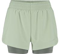 Craft - Short da corsa con calzoncini integrati - Adv Essence 2-In-1 Shorts 2 W Glacial per Donne in Poliestere Riciclato - Taglia M - Verde