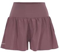 Craft - Short traspirante da trail running - Hypervent Wide Shorts W Flint per Donne in Poliestere Riciclato - Taglia M - Bordeaux