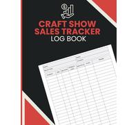Craft Show Sales Tracker Log Book: Sales, Inventory and Expense Record Book for Craft Fair Vendors, Pop-Up Shops, and Handmade Small Businesses