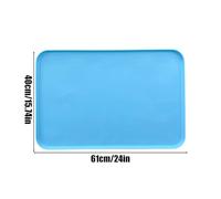 Craft Silicone Tray - Large Art Activity Mat, Reusable Raised Side for Painting and Creative Work, Easy Clean Design for Resin Clay and DIY Crafting, Ideal for Drawing Casting Jewelry