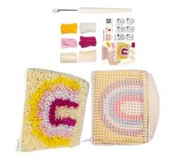 Craft Startr Pack - Latch Needle Supplies, Yarn Work Equipment, Handmade Sewing Kit, Textile Creation Item | Children Fun, Youth Training, Grownup Pastime, Workshop Setup, Artistic Design, Pattern