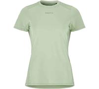 Craft - T-shirt da running leggera e traspirante - ADV Essence SS Tee 2 W Glacial per Donne in Poliestere Riciclato - Taglia M - Verde