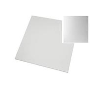 Craft UK 2355 30,5 x 30,5 cm, 300 g/m 2355-Biglietto di lino, 12 x 12 cm, colore: Bianco, 12X12