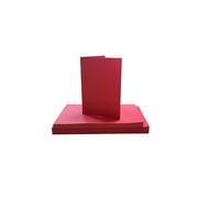 Craft UK 2410 - Biglietti natalizi con buste, 12,7 x 17,8 cm, confezione da 40
