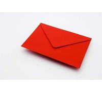 Craft UK 2431 B6 (125 x 175) rosso ciliegia 100 g/m² (confezione da 50)
