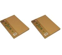 Craft UK Carta Kraft Marrone Formato A4, 280 g/mq, 50 Fogli, Cartoncino, Brown, 29.7 x 21 x 2.2 cm (Confezione da 2)