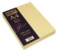 Craft UK W124 - Cartoncino di lino riciclato, 300 g/mq, 100 fogli