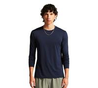 Craft Uomo ADV Essence LS Tee 2 Blaze - Maglia Funzionale Traspirante a Maniche Lunghe XS con Zone a Rete - Maglia da Allenamento in Poliestere Riciclato per Fitness e attività all'aperto