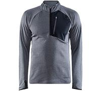 Top 1 2 zip craft core trim thermal grigio uomo