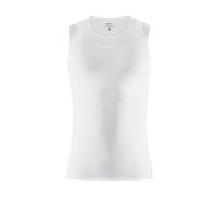 Craft Maglietta senza maniche Pro Dry Nanoweight Baselayer Uomo Bianco L