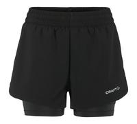 Pantaloncini Craft W ADV Essence 2-in-1 2 Taglia: S / Colore: nero