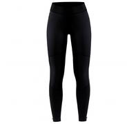 Pantaloncini con bretelle lunghe craft core bike subz wind nero donna