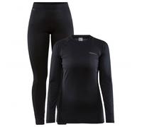 CRAFT Core Warm Baselayer Set W - Donna - Nero - Taglia XS- modello 2024