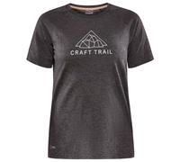 Craft - Women's Pro Trail Wool S/S Tee - Maglia da corsa M grigio