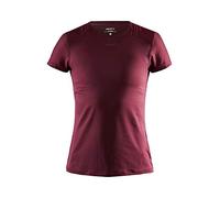 Craft Women's Training Wear Advanced Essence - Maglia a Maniche Corte Slim, Donna, Maglie, 1908767-497000-4, Rio, S
