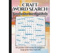 Craft Word Search: Puzzles For Creative Minds