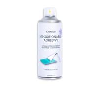 Craftelier - Adesivo Spray Riposizionabile con Finitura Trasparente Specialmente per Coperte da Taglio | Ideale per Prolungare la Vita della Coperta da Taglio | Quantità 400ml