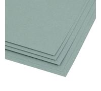 Craftelier - Confezione da 5 cartoncini Texture Tela su due lati | Materiale perfetto per progetti di scrapbooking | Grammatura 216 gr | Dimensioni 30,48 x 30,48 cm (12" x 12") - Colore turchese polveroso