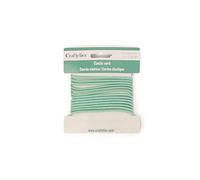 Craftelier - Corda elastica in gomma per artigianato e scrapbooking | Realizzato in lattice e avvolto con filo di poliestere | Diametro 2,5 mm e lunghezza 2 m - Colore blu turchese