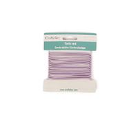 Craftelier - Corda elastica in gomma per artigianato e scrapbooking | Realizzato in lattice e avvolto con filo di poliestere | Diametro 2,5 mm e lunghezza 2 m - Colore lavanda