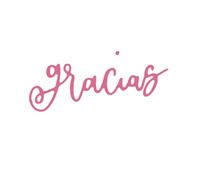 Craftelier - Fustella Parola "Grazie" - Spagnolo | Misure approssimative: 6 x 1,96 cm | Colore: Turchese | Disegni di Scrapbooking, Decorazione e Artigianato…