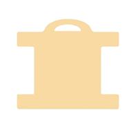 Craftelier - Fustella per nastri - per scrapbooking, carte e artigianato - Adatto per vari materiali e molteplici macchine per fustellatura - Dimensioni 6,5 x 7,34 cm