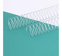 Craftelier - Kit 2 Spirali per Rilegatura Album, Quaderni o Agende | Ideale per progetti di Scrapbooking e Artigianato | Ø 3,81 cm (1,5") | Lunghezza 30,5 cm (12") - Colore Bianco