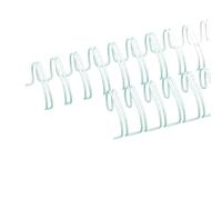 Craftelier - Kit di 2 anelli doppi per rilegare Album, Libri, calendari, agende o quaderni perfetti per Scrapbooking e altre manifestazioni | Ø 2,54 cm (1") · Lunghezza 30,5 cm