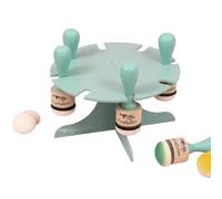 Craftelier - Organizzatore e Supporto per Applicatori o Confezioni d'Inchiostri | 8 spazi per gli Inchiostri | Richiede Montaggio | Diametro Approssimativo 16 cm - Legno Laccato Turchese