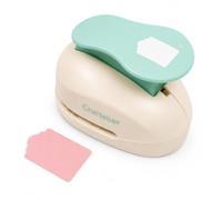 Craftelier - Perforatore per etichette con smerlato speciale per scrapbooking e artigianato | leva a pressione per etichette su carta e cartoncino