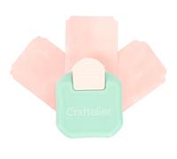 Craftelier - Perforatrice 3 in 1 | Punzonatrice per bricolage, scrapbooking e carta fotografica | Punzonatrice per figure e decorazioni